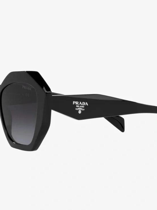 Prada Black Geometric Oversized Sunglasses - Picture 7 of 10